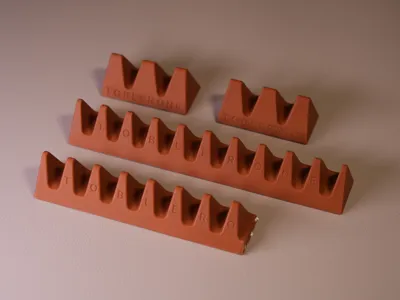 Toblerone chocolate keycap