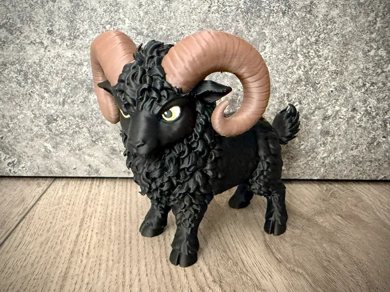 Ram NOT Happy Cute Figurine Toy
