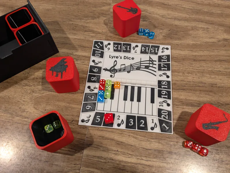 Lyre's Dice (Music Theme Liar's Dice)
