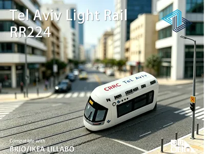 CUBEUNi-CRRC TEL AVIV light rail -BRIO/IKEALillabo
