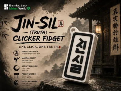 Sooyang Do Fidget Clicker - Jin Sil 진실 (Truth)