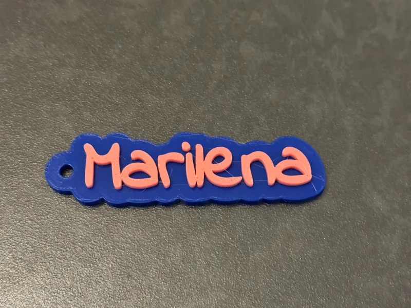 Keychain Marilena - Portachiavi Marilena