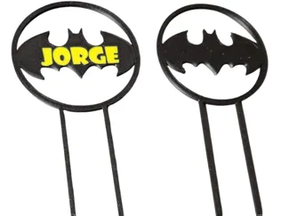 Batman cake topper