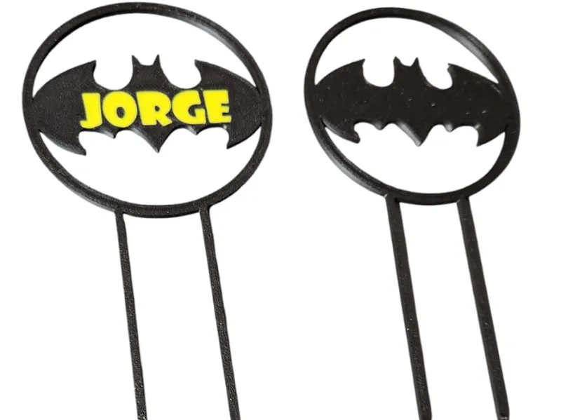 Batman cake topper