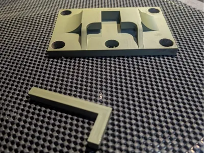 Camping - Awning leg attachment, e.g., Dometic