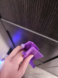 Even thinner Left, with corner cutout, 6x2mm magnet