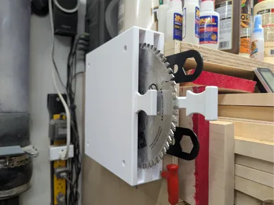 Circular & Table Saw Blade Storage