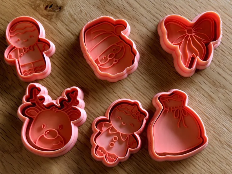 Ultimate Christmas Cookie Cutter and Stamp Kit
