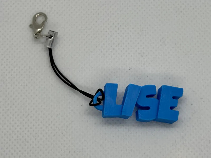 Porte Clés personnalisé avec le prénom Lise
