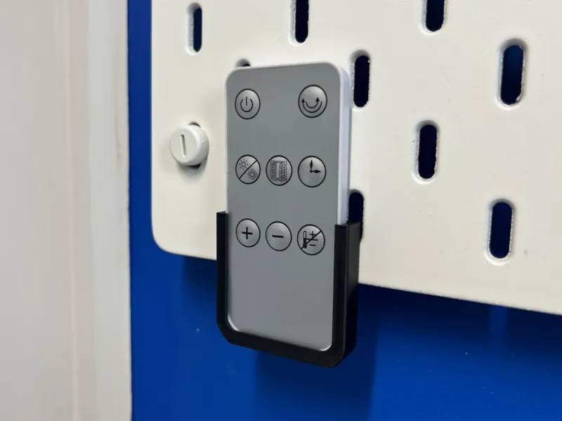 Skadis Heater Remote Holder