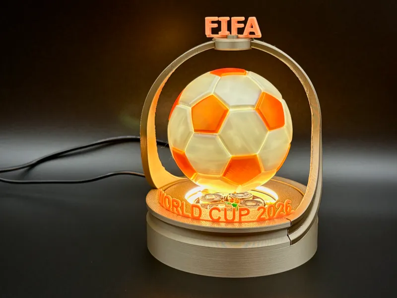 [noAMS] Levitating Football Trophy: 2026 World Cup