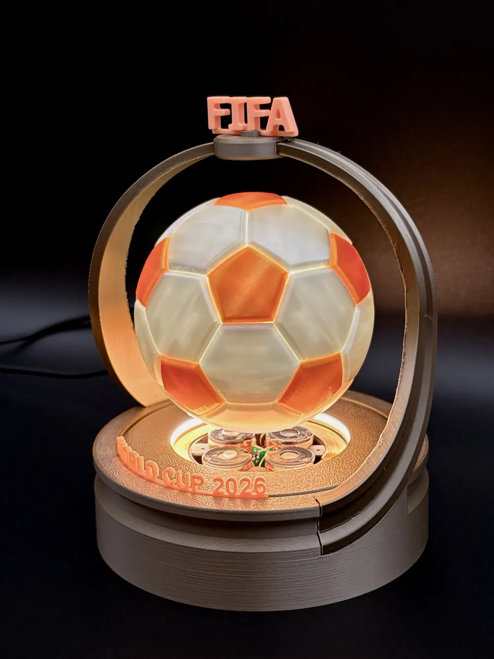 [noAMS] Levitating Football Trophy: 2026 World Cup - Free 3D Print ...