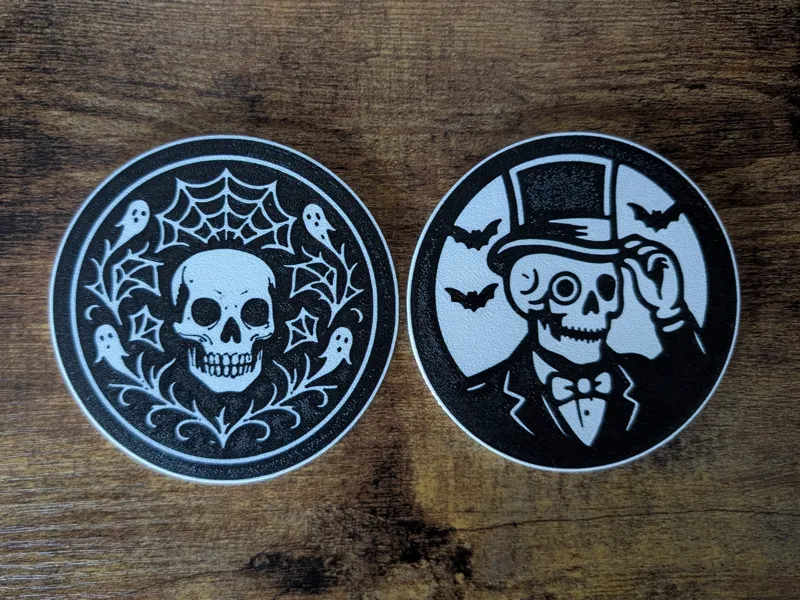 Halloween Coaster Set
