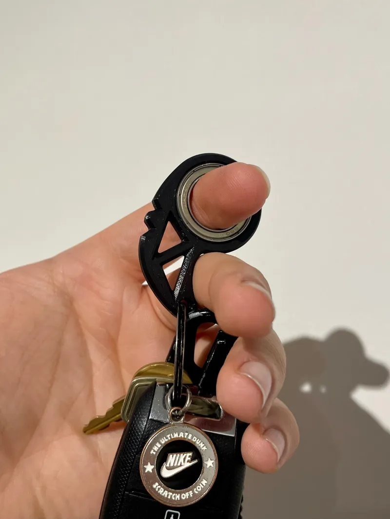 Key Fidget Toy Spinning Keychain
