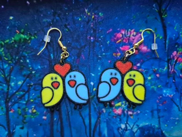 Lovebirds Earrings