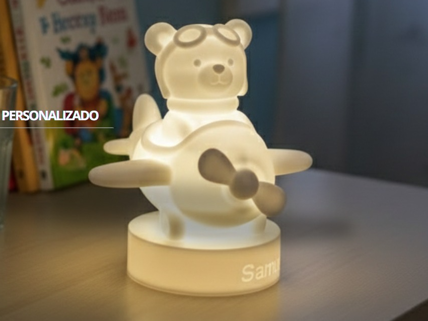 Aviator Bear With LED
