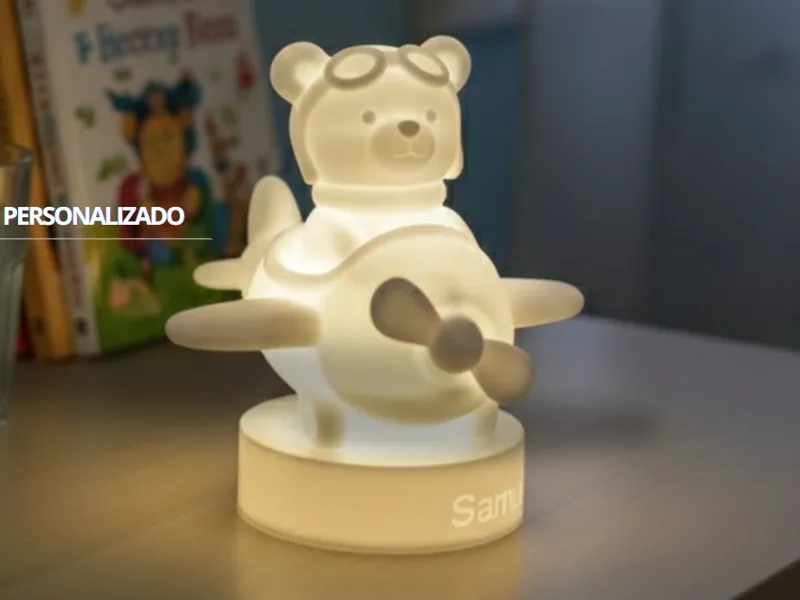 Aviator Bear With LED