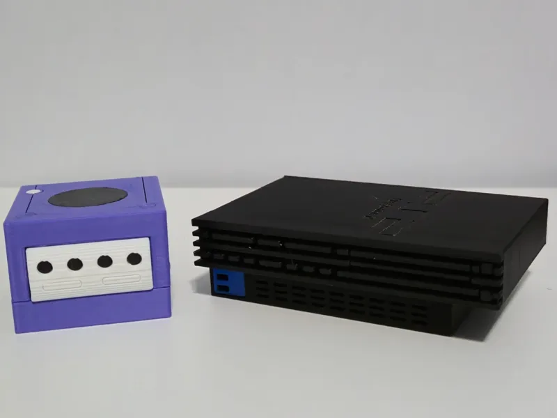 Multipart Mini PS2 with SD card holder
