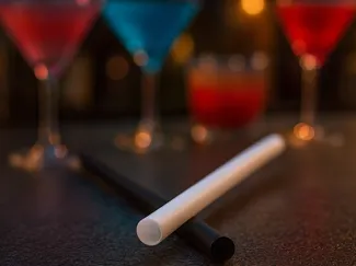 Strohhalm/Trinkhalm drinking straw