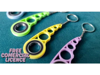 Keyrambit / key spinner