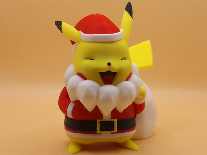 Pikachu Santa Edition