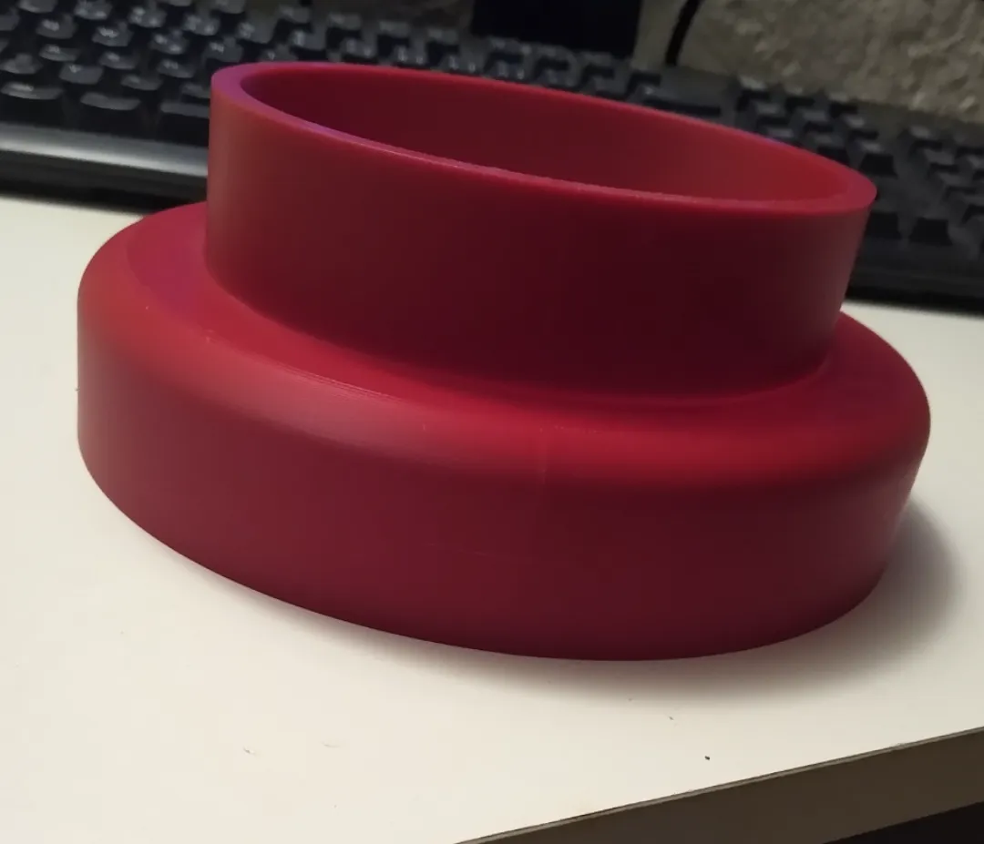 Adaptateur d'extraction d'air 150mm (femelle) vers 125mm (mâle)