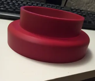 150mm(female) zu 125mm(male) Abluft Adapter