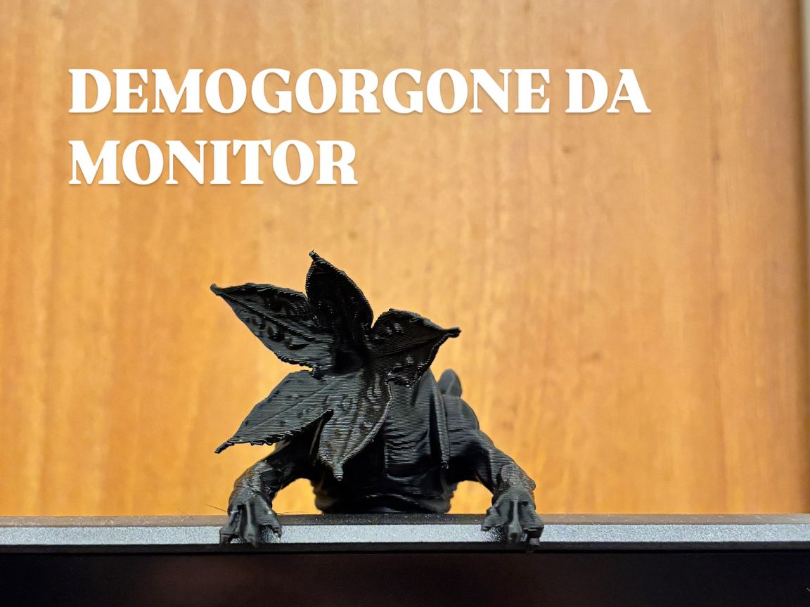 demogorgone da monitor - Stranger Things