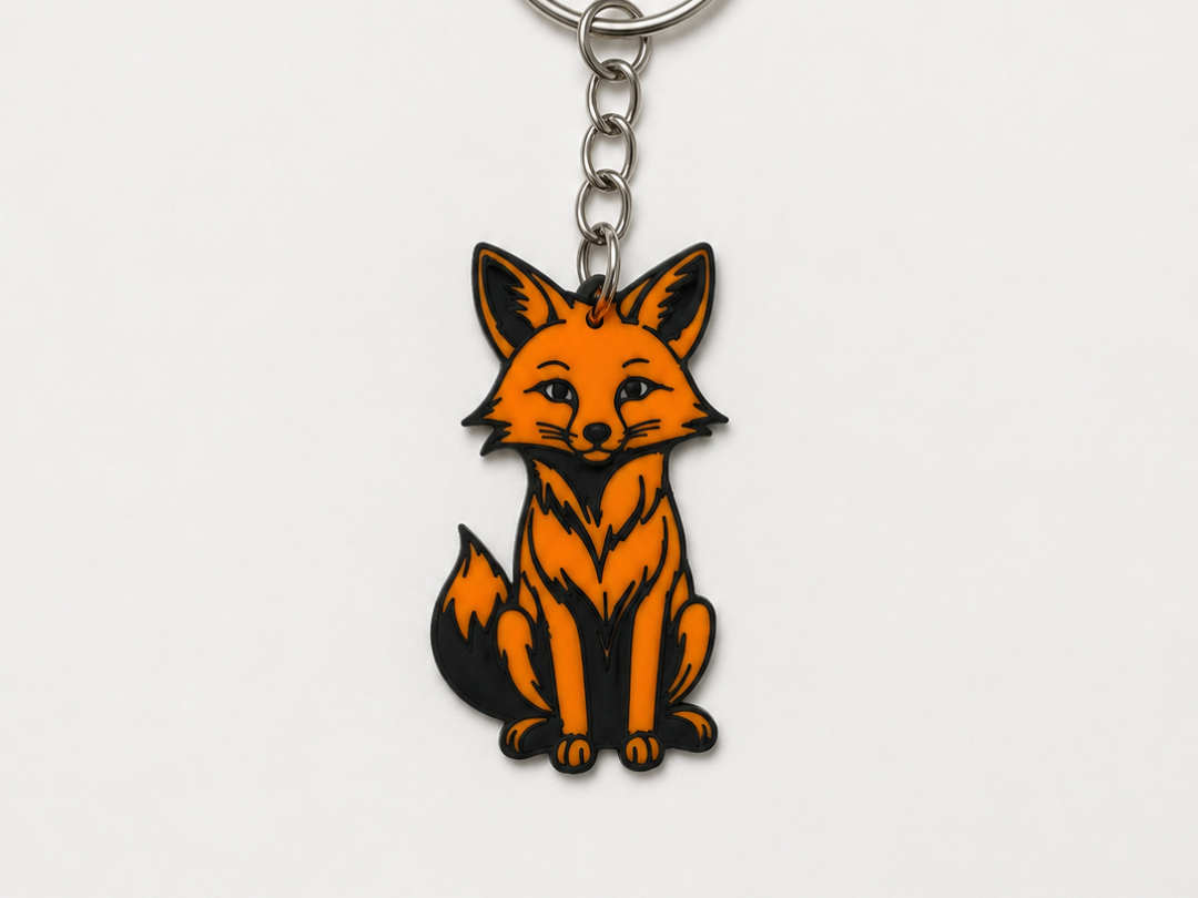 Fox Keychain