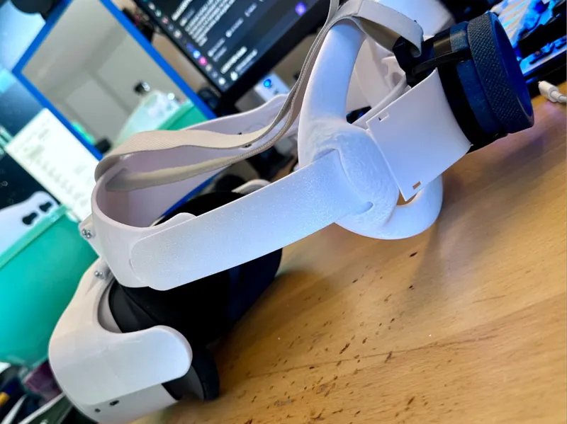 Remodeled DIY "elite" strap for Quest 2