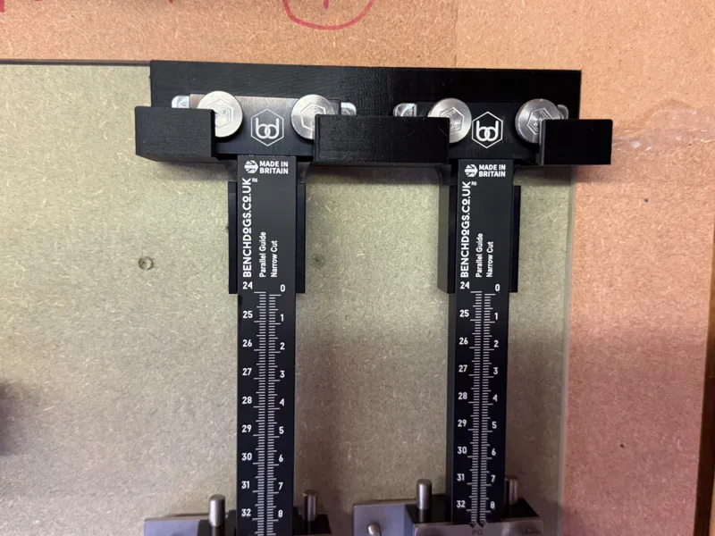 Parallel Guide System wall mount for benchdogs