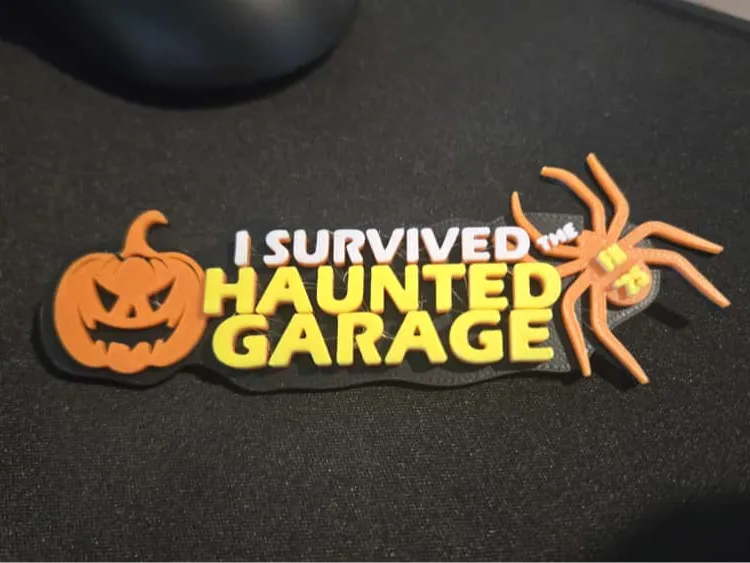 Halloween Fridge Magnet - Customizable message