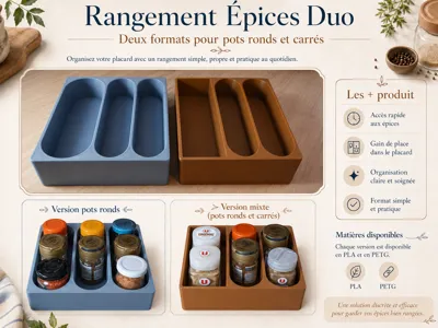 Duo Spice Storage
