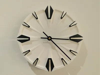 Contemporary Clock face