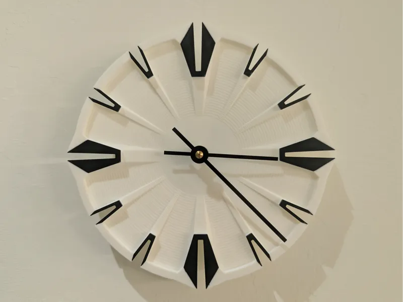 Contemporary Clock face