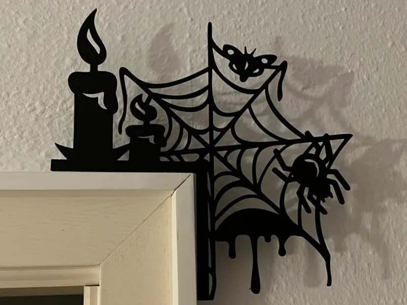 Door Corner Halloween Spooky
