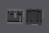 0.2mm layer, 2 walls, 9% infill A1 mini, already cut