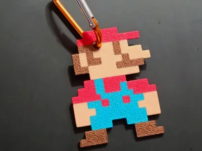 Super Mario Keychan 
