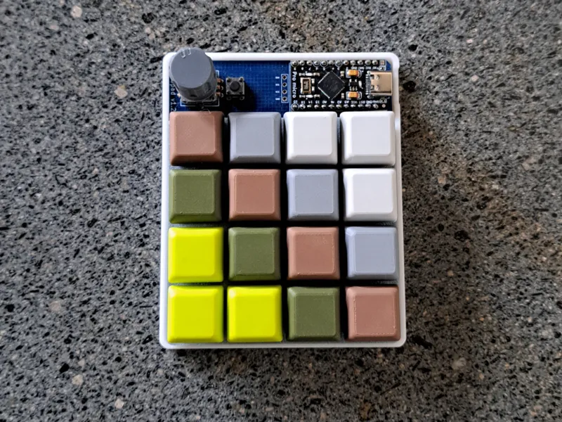 The simplest Dumpad case