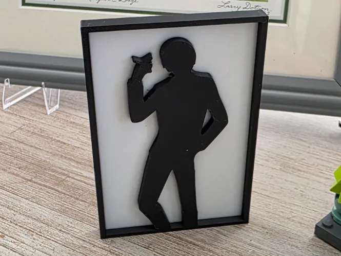 One Piece Sanji Silhouette Display Stand