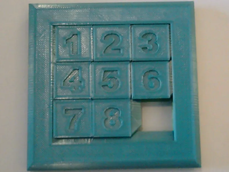 3x3 slide puzzle