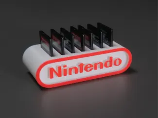 Nintendo Desktop SD Card Holder