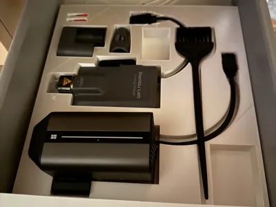 H2D 10W laser, cutter, brush box