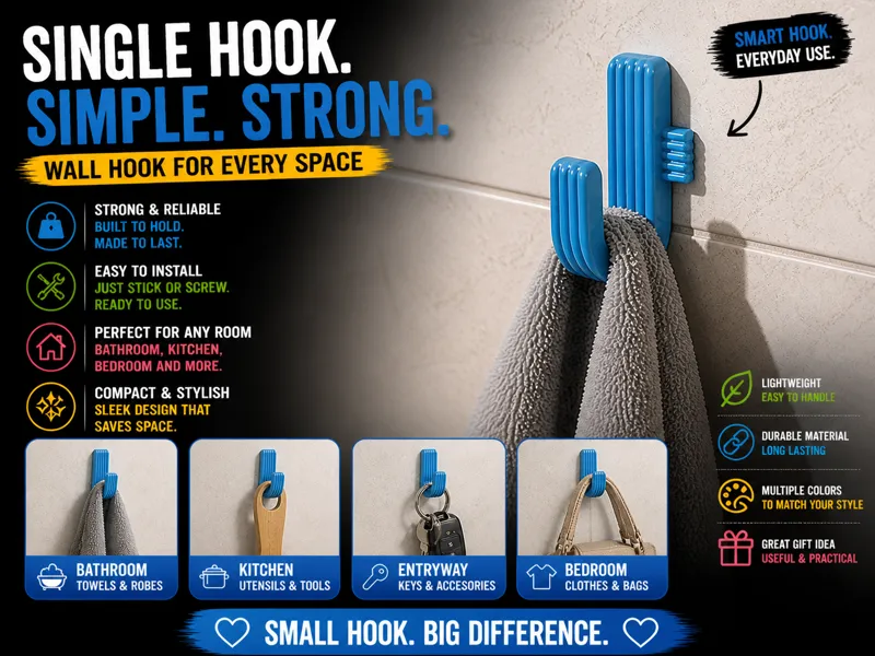 Single Hook – Simple. Strong. Essential.