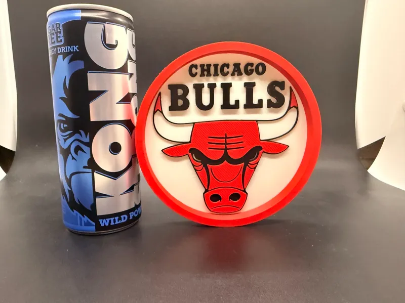 Chicago Bulls Logo Coaster