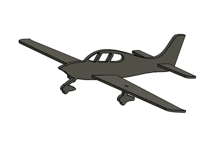 Two-sided airplanes