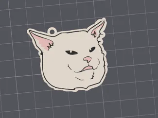 cat keychain mem nfc