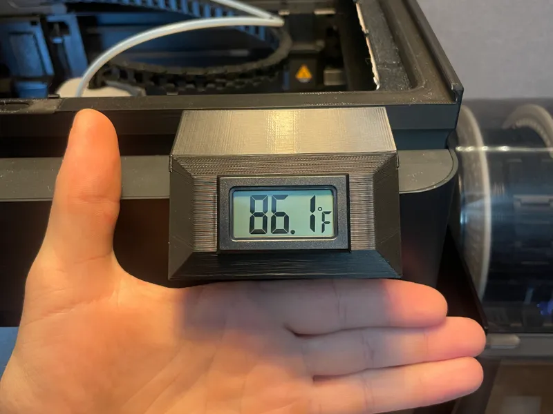 P1S Thermometer Mount for Slim Riser