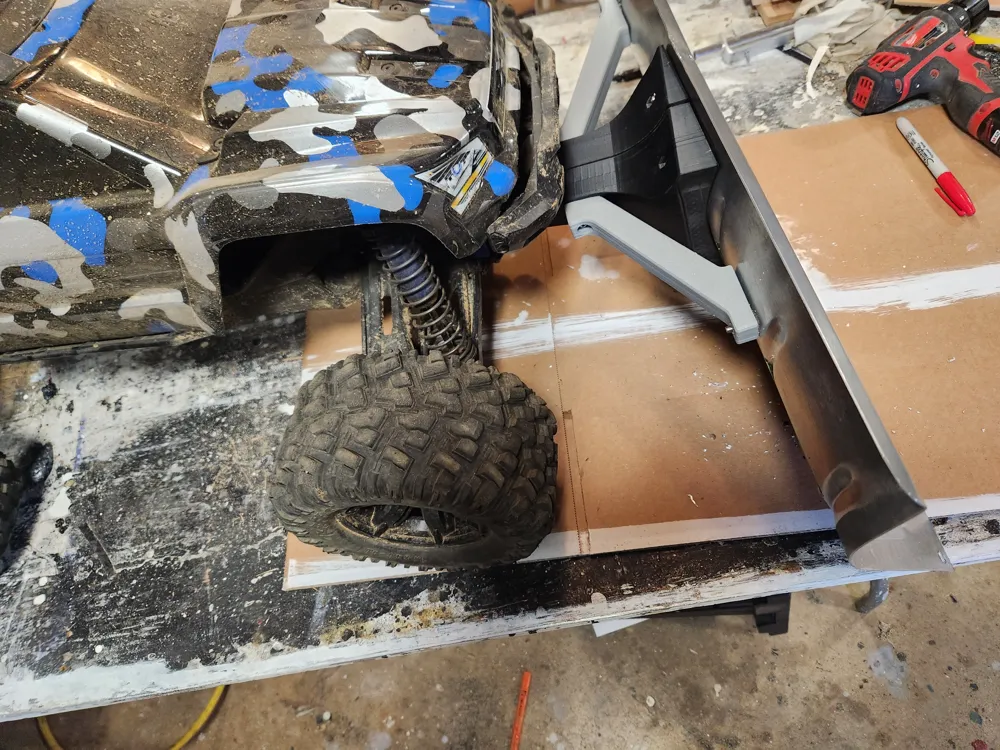 Xmaxx Snow Plow by AndyMac8 MakerWorld