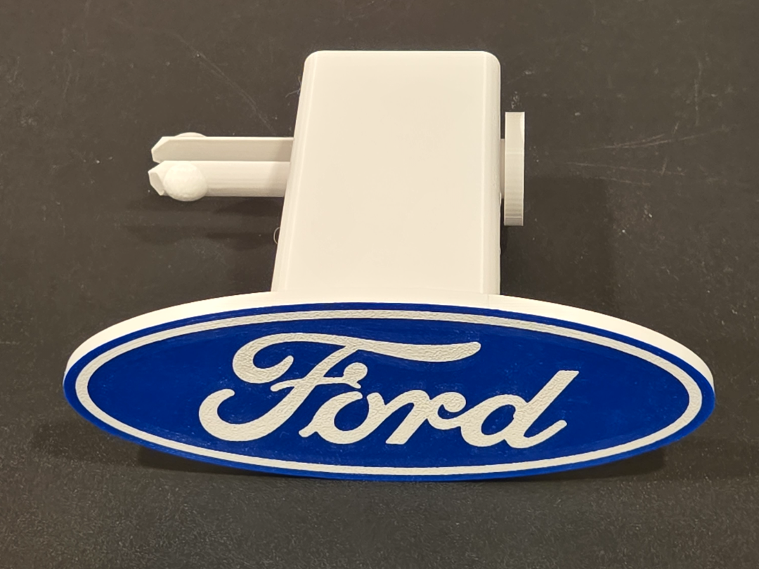 Ford 2" hitch cover - large